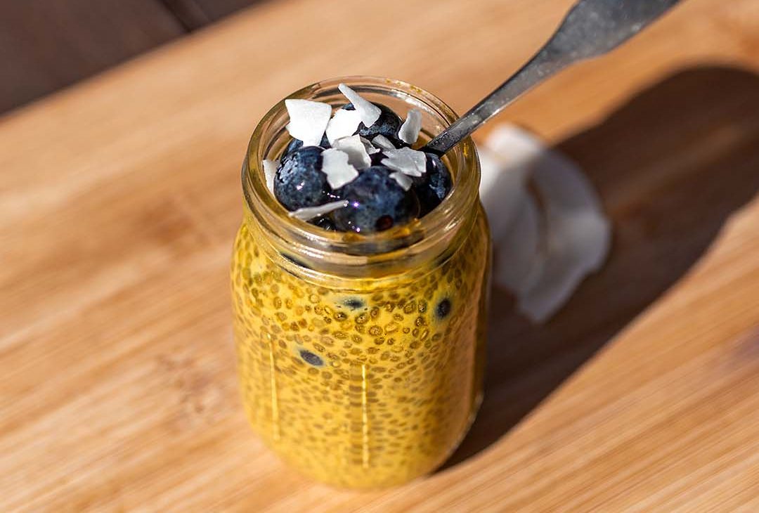 Immune-Boosting Turmeric Chia Pudding