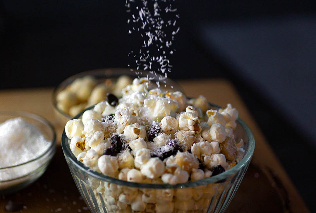 Must-Try Coconut Macadamia Popcorn