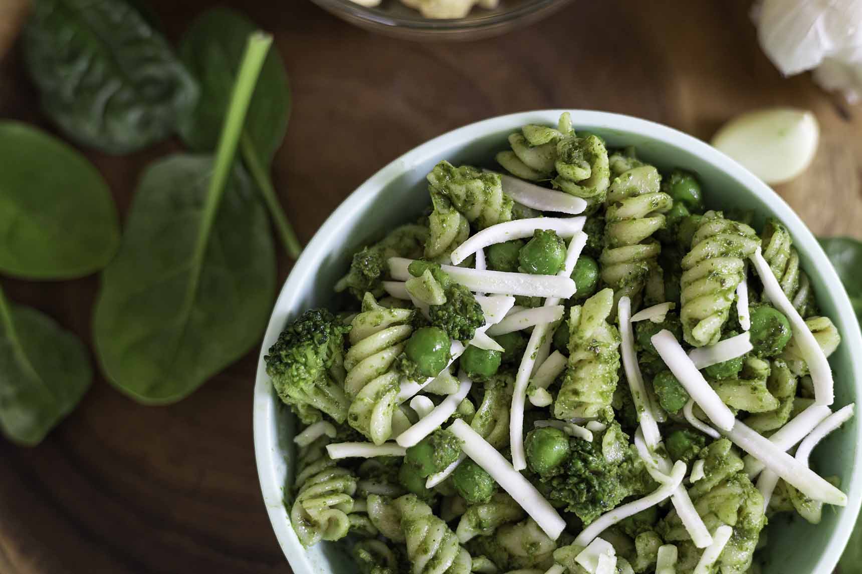 Kid Approved Green Pesto Pasta (Gluten-Free, Dairy-Free!) - Britt Williams