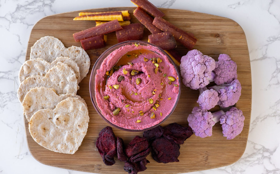 Savory and Sweet Beet Hummus