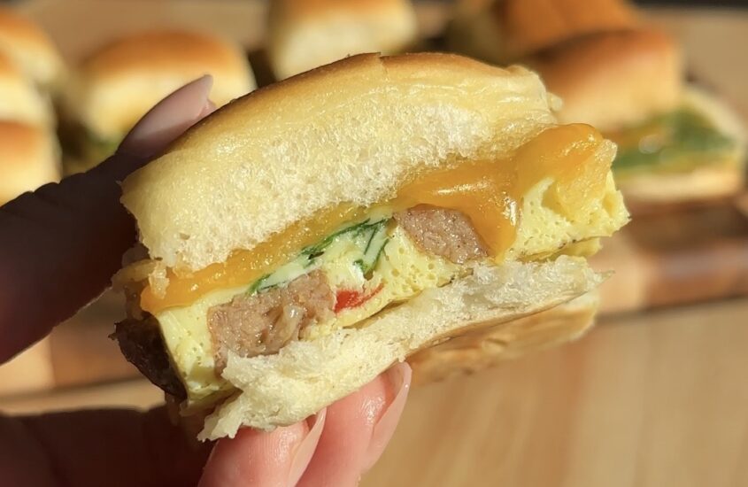 breakfast sliders