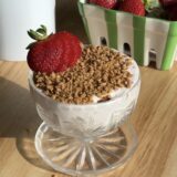 No-Bake Strawberry Cheesecake Bowl