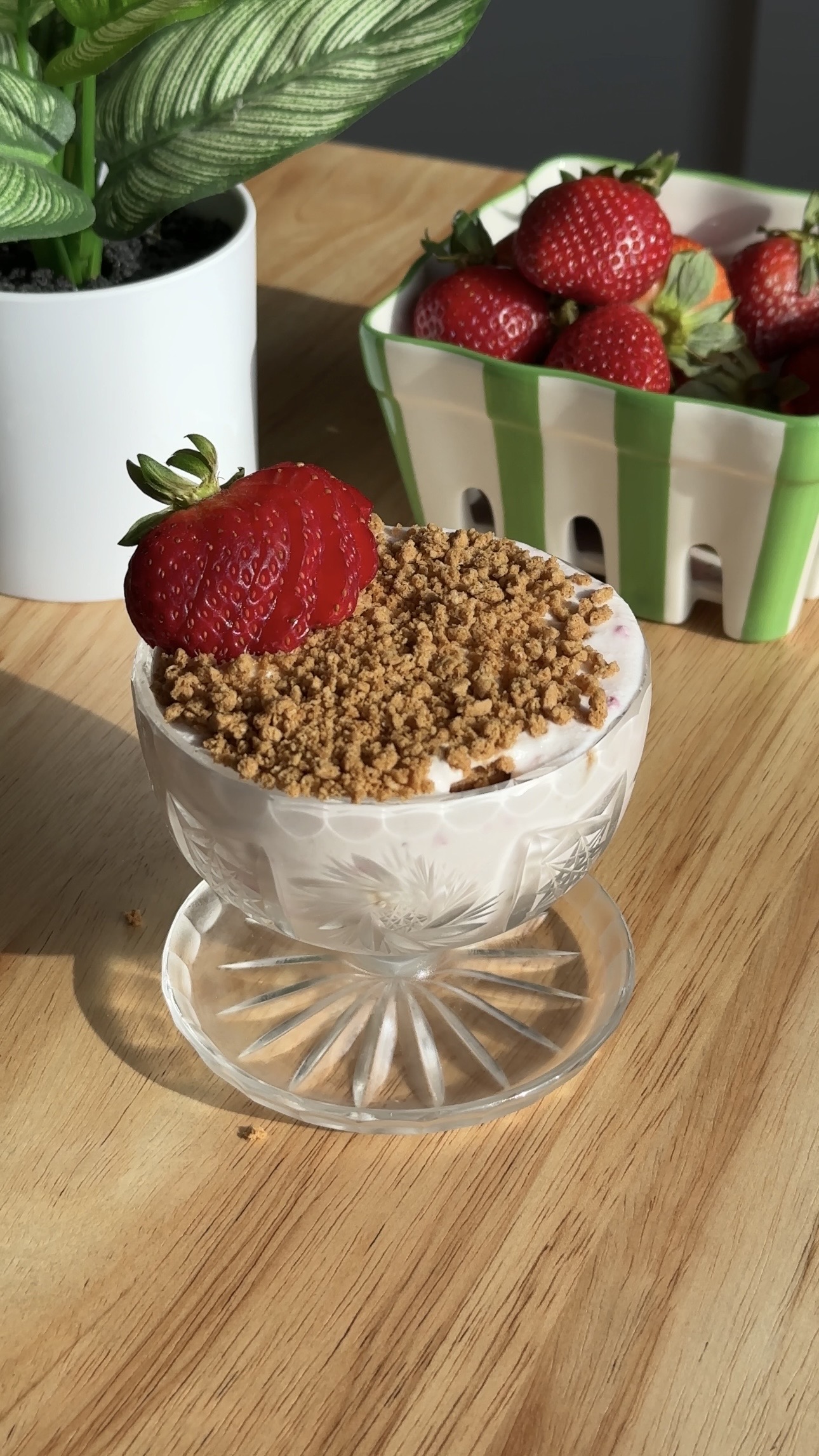 strawberry cheesecake