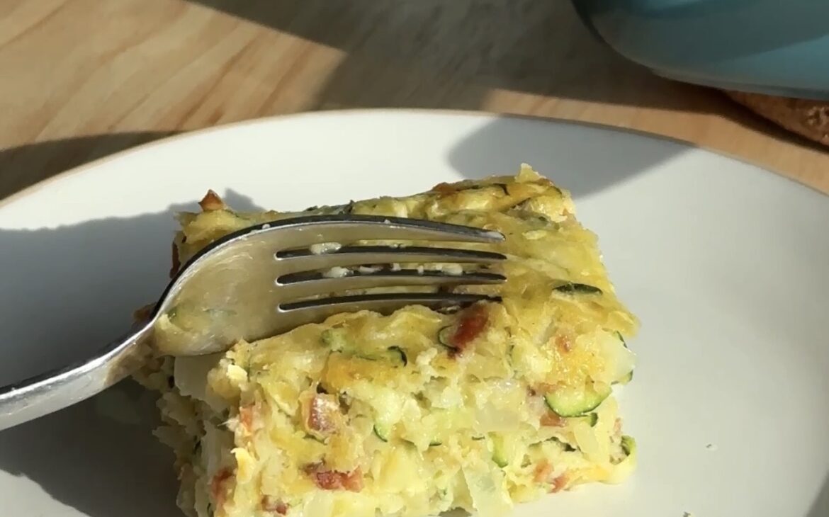 The Australian Zucchini Slice