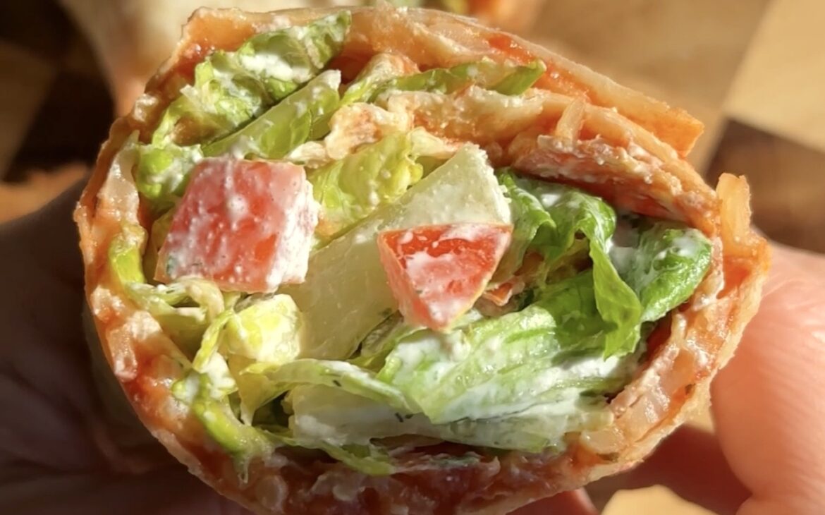 Ranch Pizza Wrap