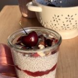 Very Cherry Chia Pudding