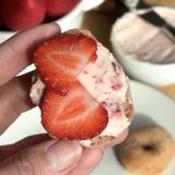 5 Ingredient Mini Strawberry Bagels
