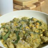 Sweet Corn and Basil Ricotta Gnocchi