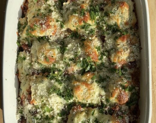ravioli bake