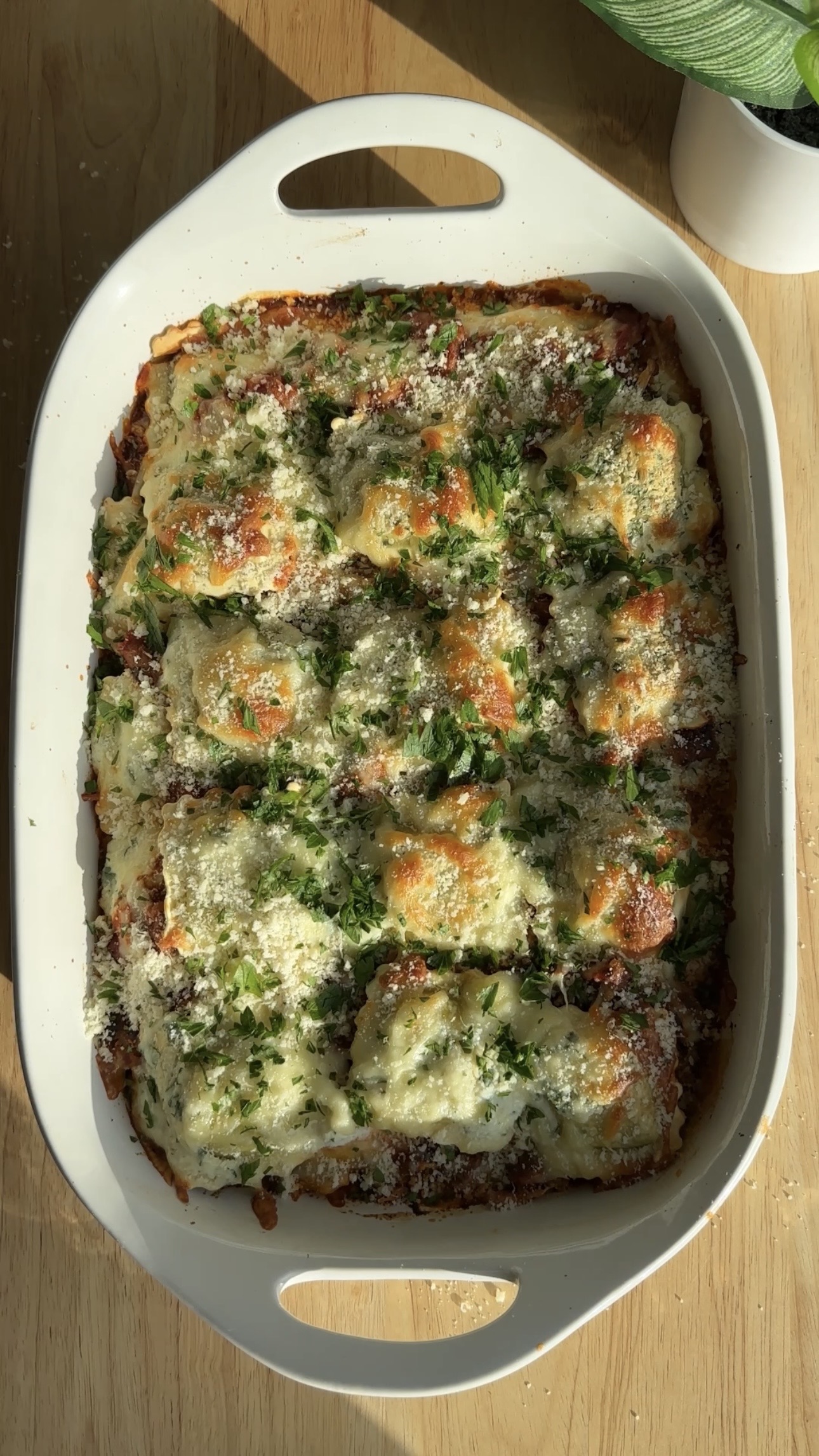 ravioli bake