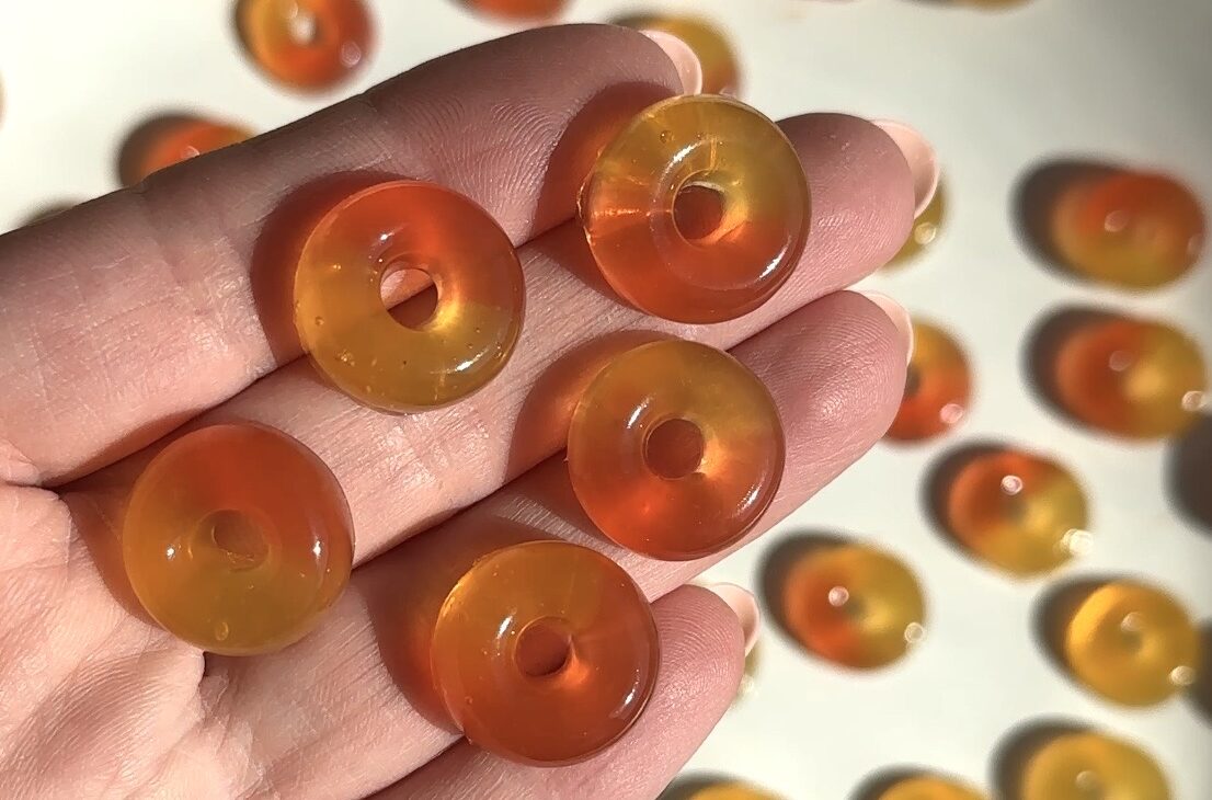 3-Ingredient Peach Ring Gummies